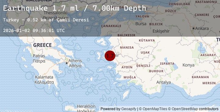 Map of NEAR THE COAST OF WESTERN TURKEY