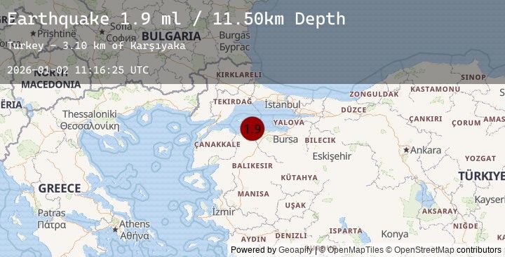 Map of WESTERN TURKEY