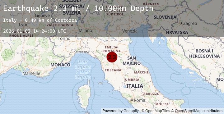 Map of NORTHERN ITALY