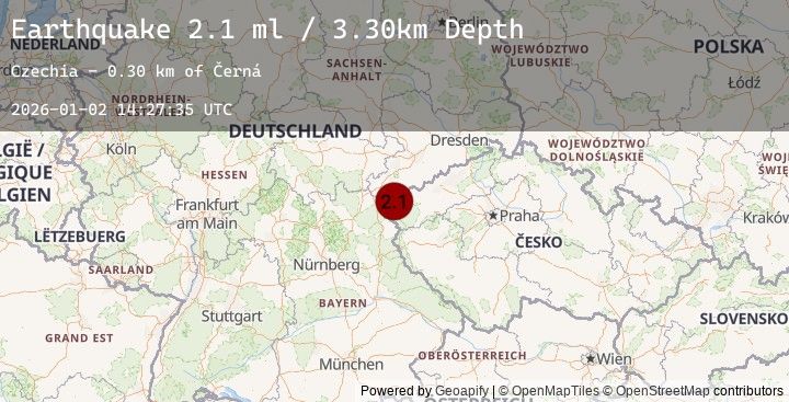 Map of CZECH REPUBLIC
