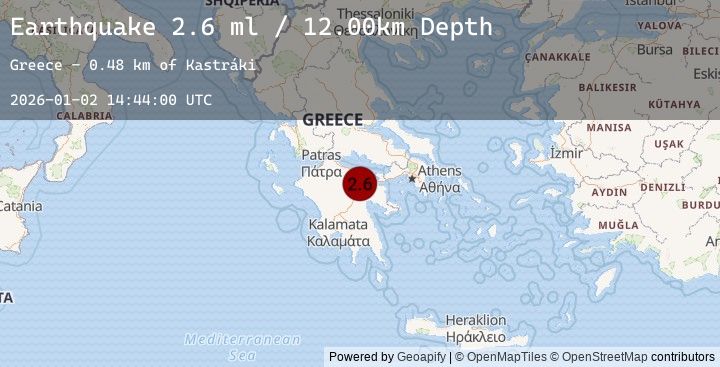 Map of SOUTHERN GREECE