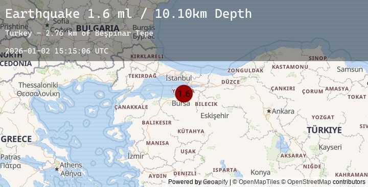 Map of WESTERN TURKEY