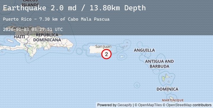 Map of PUERTO RICO REGION