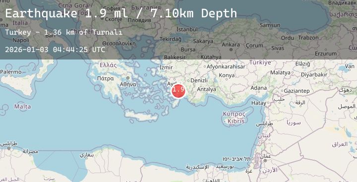 Map of WESTERN TURKEY