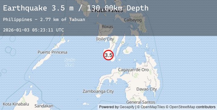 Map of NEGROS, PHILIPPINES