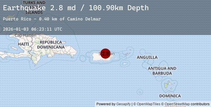Map of SAN JUAN URBAN AREA, PUERTO RICO