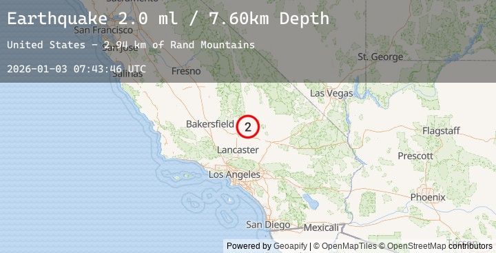 Map of SOUTHERN CALIFORNIA