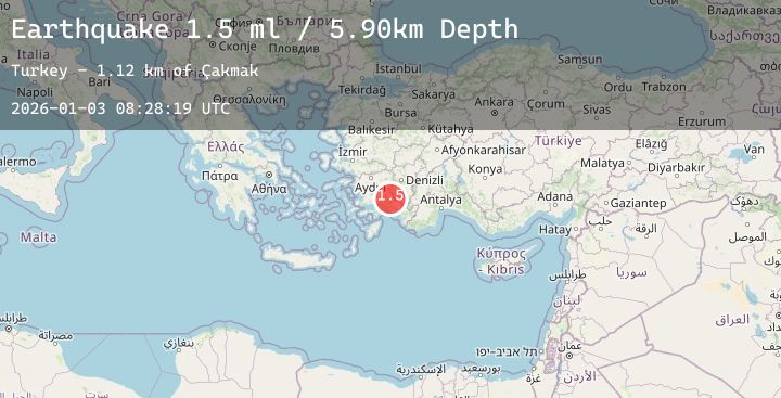 Map of WESTERN TURKEY