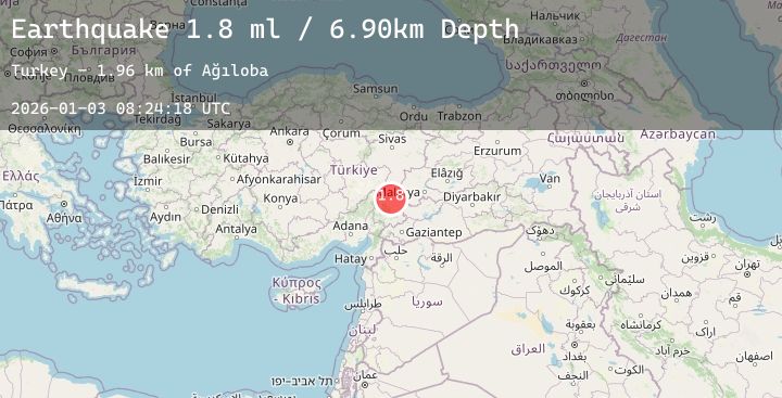 Map of CENTRAL TURKEY