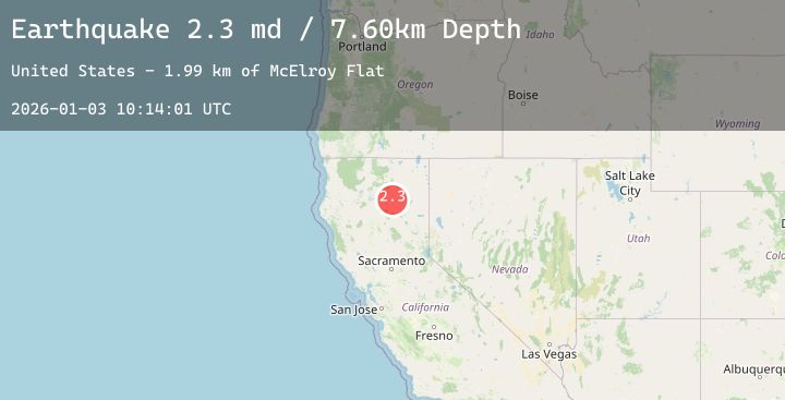 Map of NORTHERN CALIFORNIA
