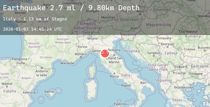 Map of NORTHERN ITALY