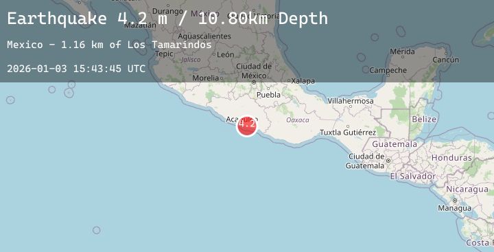 Map of GUERRERO, MEXICO