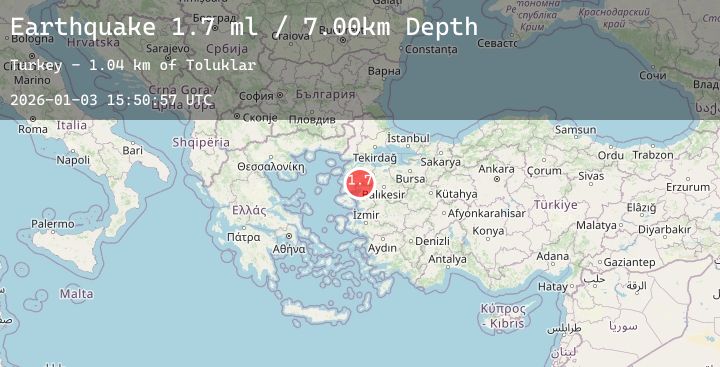 Map of NEAR THE COAST OF WESTERN TURKEY