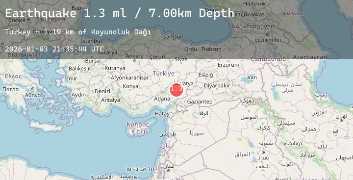 Map of CENTRAL TURKEY