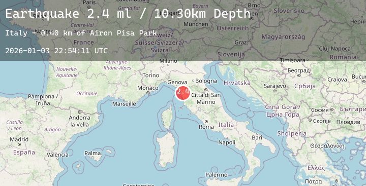 Map of CENTRAL ITALY