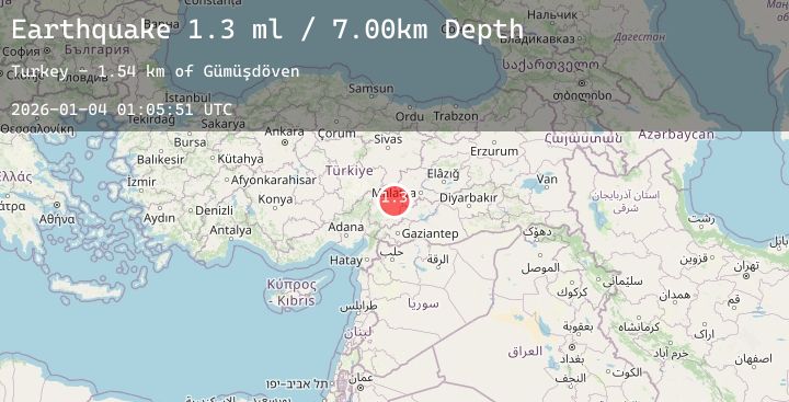Map of CENTRAL TURKEY