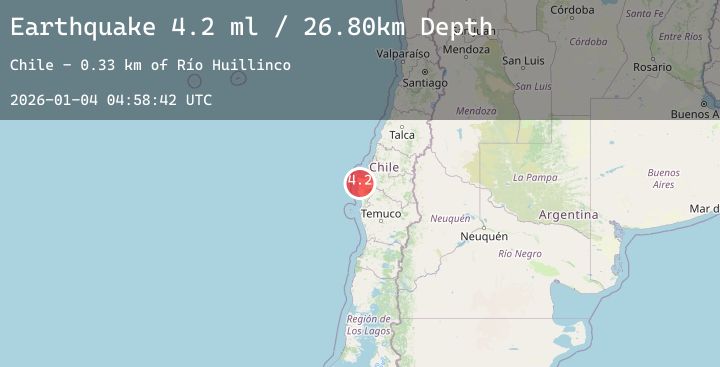 Map of OFFSHORE BIO-BIO, CHILE