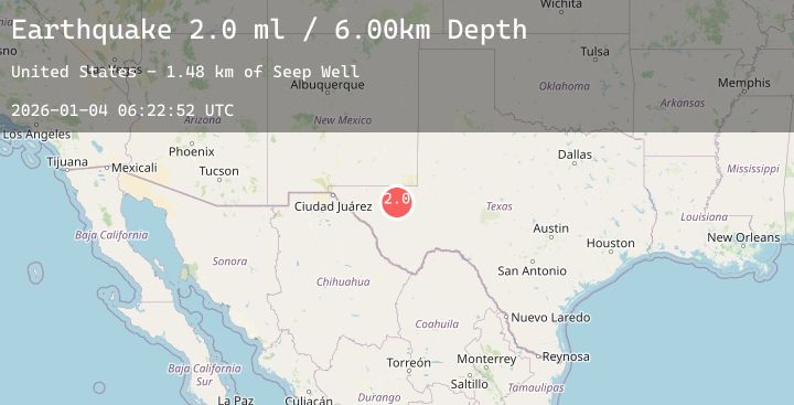 Map of WESTERN TEXAS
