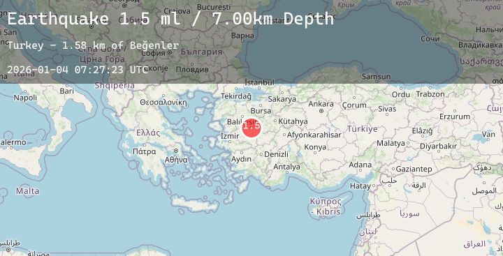 Map of WESTERN TURKEY