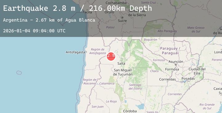 Map of SALTA, ARGENTINA