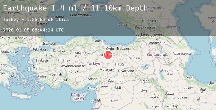 Map of CENTRAL TURKEY
