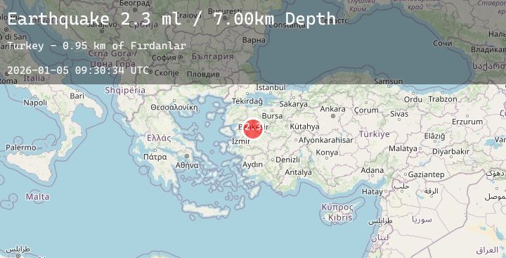 Map of WESTERN TURKEY