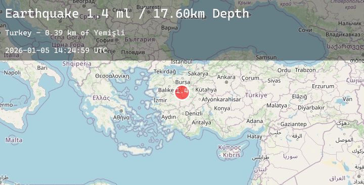 Map of WESTERN TURKEY