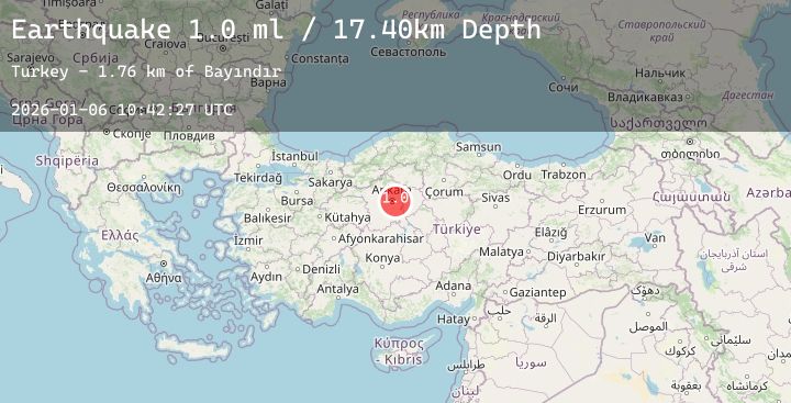 Map of CENTRAL TURKEY