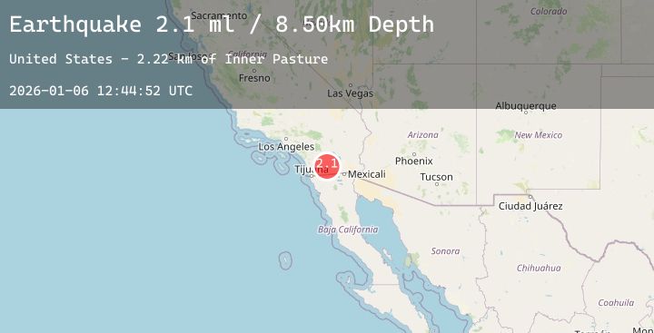 Map of SOUTHERN CALIFORNIA