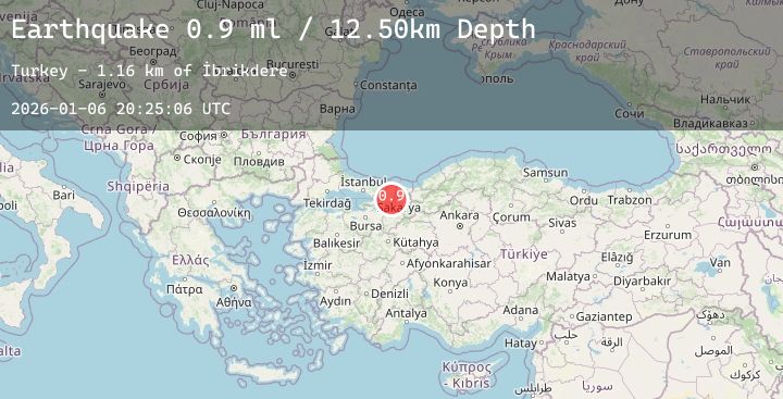 Map of WESTERN TURKEY