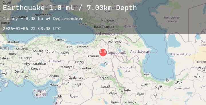 Map of EASTERN TURKEY