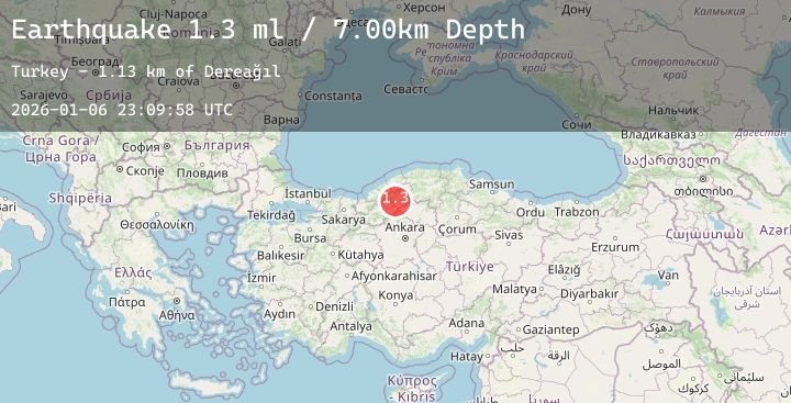 Map of CENTRAL TURKEY