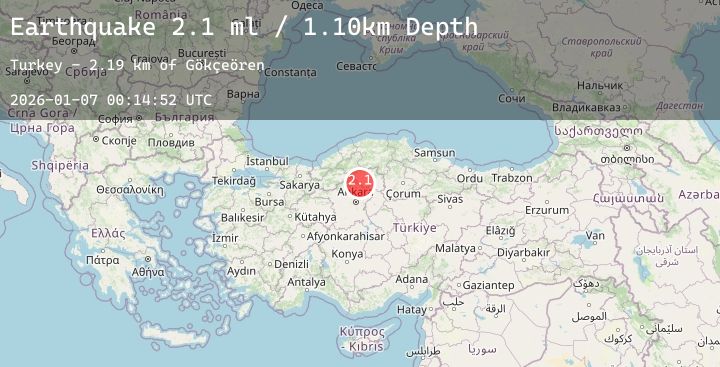 Map of CENTRAL TURKEY