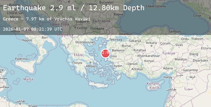Map of NEAR THE COAST OF WESTERN TURKEY