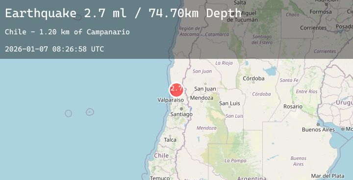 Map of COQUIMBO, CHILE