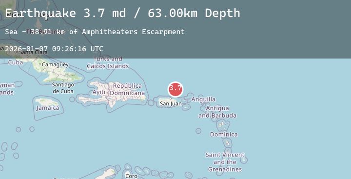 Map of PUERTO RICO REGION