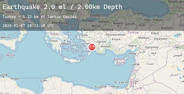 Map of WESTERN TURKEY