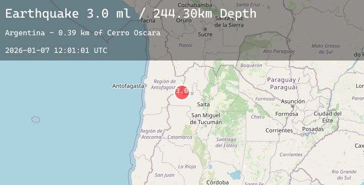 Map of SALTA, ARGENTINA