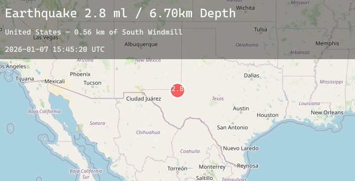Map of WESTERN TEXAS