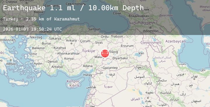 Map of CENTRAL TURKEY