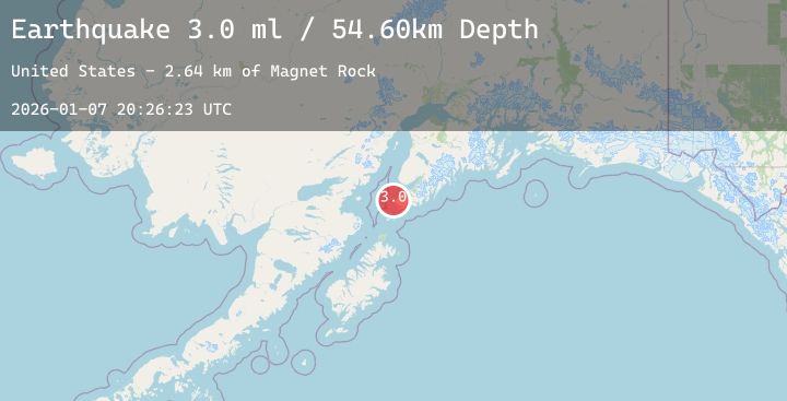 Map of SOUTHERN ALASKA