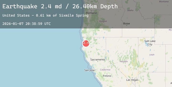 Map of NORTHERN CALIFORNIA