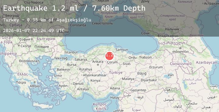 Map of CENTRAL TURKEY