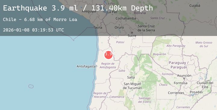 Map of ANTOFAGASTA, CHILE