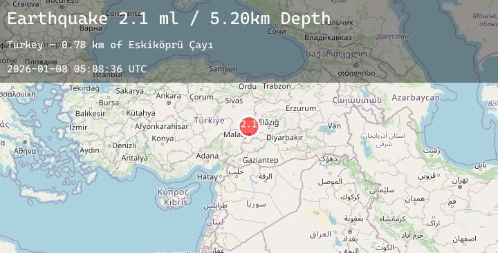 Map of CENTRAL TURKEY