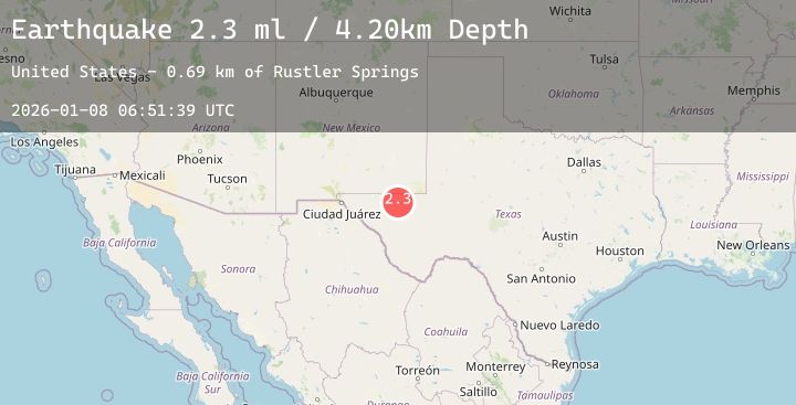 Map of WESTERN TEXAS