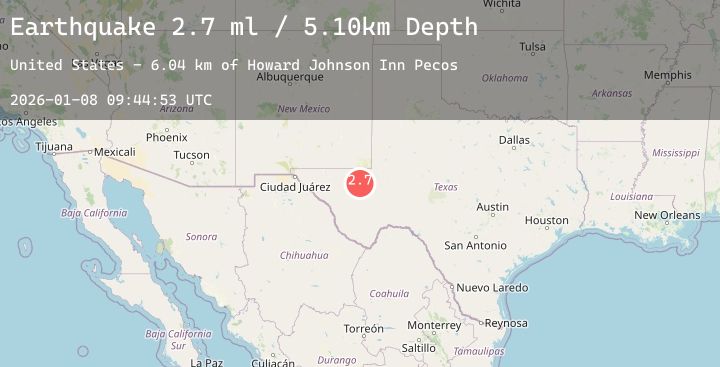 Map of WESTERN TEXAS