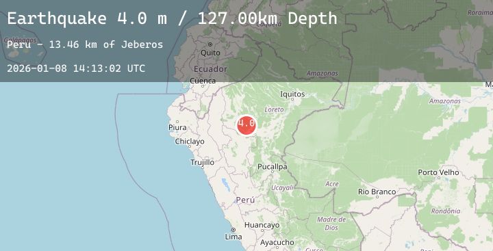 Map of NORTHERN PERU