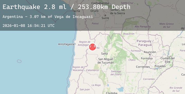 Map of SALTA, ARGENTINA