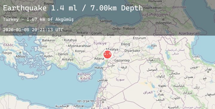Map of CENTRAL TURKEY